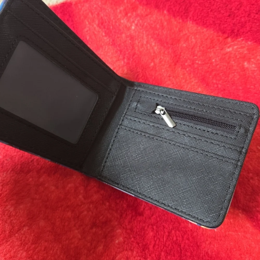 New yugioh anime manga leather wallet